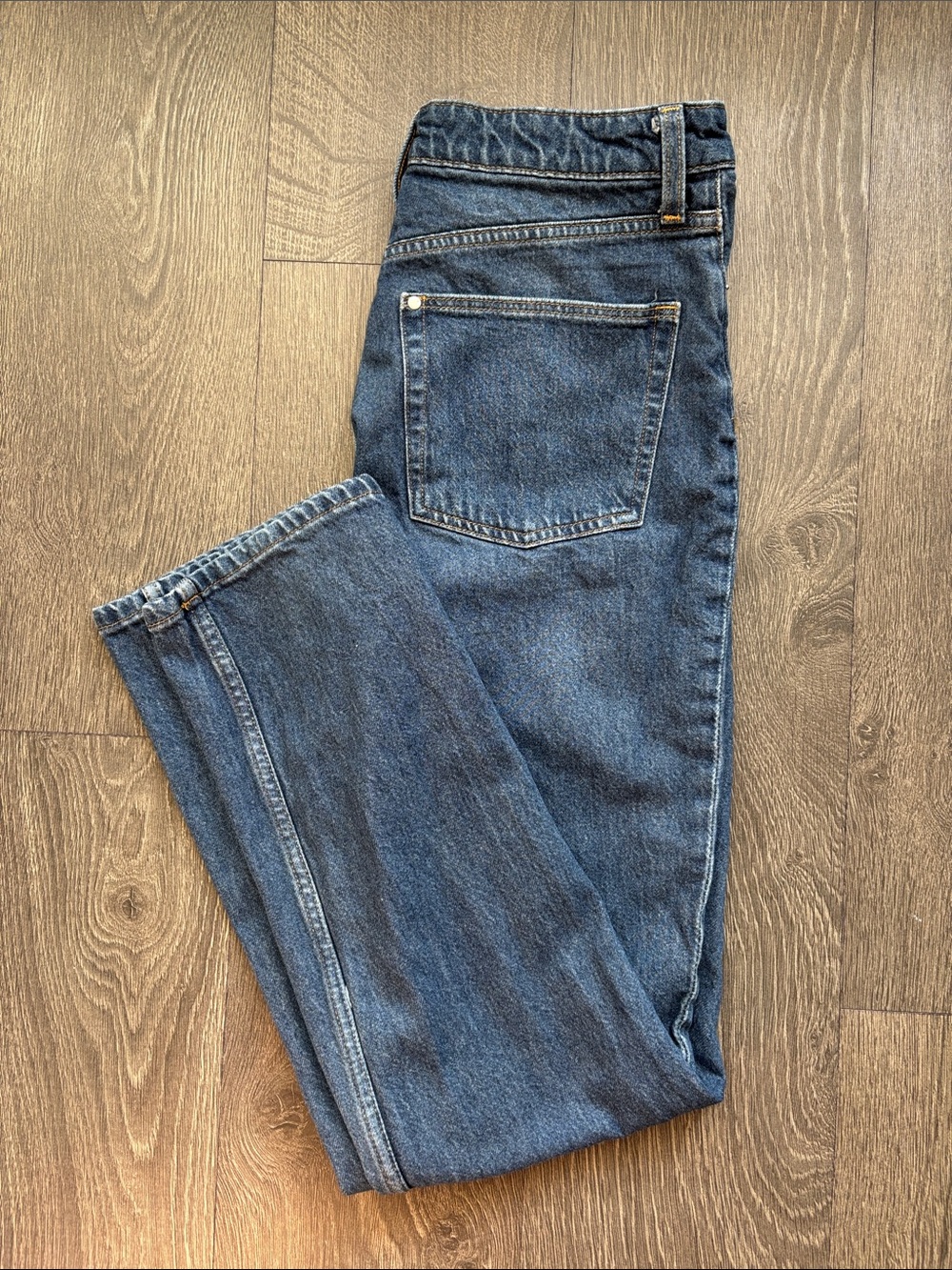 H&M Classic Women’s Dark Blue Denim Jeans